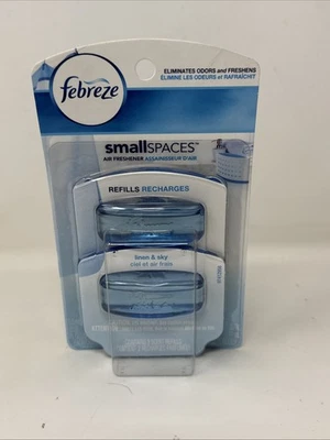 Paquete de 2 recambios Febreze Refresh Linen & Sky Scent para Set o Stick & Refresh NOS Foto 1 de 4