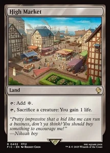 High Market Commander: Final Fantasy MTG Magic the Gathering - Bild 1 von 1