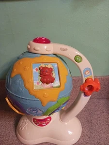 Vtech Spin And Discover Globe Animals Model 685 Rare HTF TESTED WORKS READ  - Picture 1 of 7