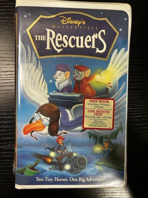 The Rescuers - Walt Disney's Masterpiece Collection Brand New Sealed VHS NEW - Image 1 of 3