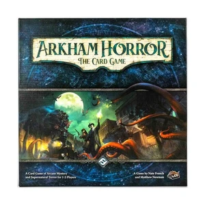 FFG LCG Arkham Horror - The Card Game Collection #91 - Base Game + 2 E VG+/NM - Picture 1 of 2