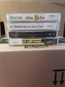 Small Lot (4) of 90s Christian Cassettes!  Gen X Nostalgia! CCM & Christian Rock - Bild 1 von 2