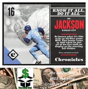 2017 Panini Chronicles #46 Bo Jackson - Kansas City Royals - Bild 1 von 2