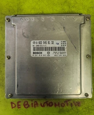 0281010043 A0225458132 Centralina Motore Mercedes-Benz Classe E W210 E270 2.7CD - Immagine 1 di 4