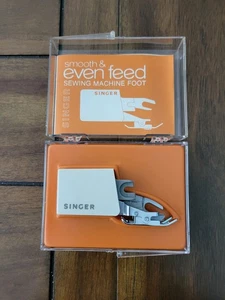Singer Smooth and Even Feed Sewing Machine Foot Vintage C-400 - Picture 1 of 5