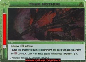 Tour Gothos #217 RARE [Aube de Périm] carte FR - Chaotic TCG - Picture 1 of 2