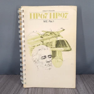Vintage HP-67 HP-97 ME Pac 1 Mechanical Engineering Calculator Booklet Spiral - Afbeelding 1 van 10