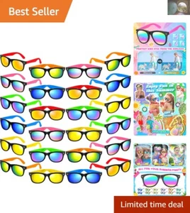 Durable Neon Sunglasses for Kids - Perfect Party Favors for Any Occasion - Picture 1 of 9