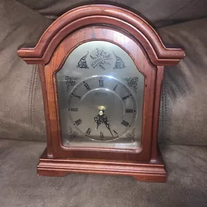 "TEMPUS FUGIT" MANTLE CLOCK W/ Chime by Springfield - USA Quartz - Picture 1 of 6