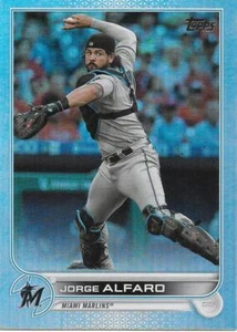 2022 Topps Serie 1 JORGE ALFARGO Lámina Arco Iris - Miami Marlins - #36 - Imagen 1 de 1