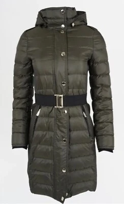 Burberry New Authentic Abbeydale Down Puffer Coat With Hood UK Size 4 / USA 2 - Image 1 of 4