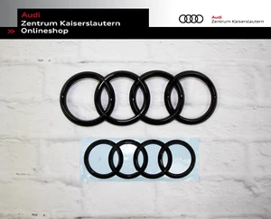 Audi Q5 FY (ab 2017) Original Ringe Set schwarz vorne und hinten im Set - Bild 1 von 3