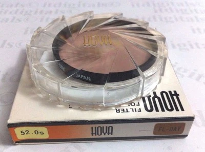 Hoya 52mm FL-DAY FL-D Daylight Balance Lens Filter Fluorescent 52 mm Japan FLDAY - Image 1 of 3