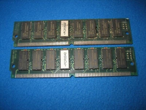 2x 16MB=32MB PS/2 72-pin FPM-Ram 60ns mit parity LGS Arbeitsspeicher 100%ok - Photo 1/2