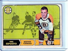  1968-69 O-Pee-Chee #7 Phil Esposito - Boston Bruins - BV:$40