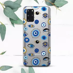 Custodia Psychedelic Melting Evil Eye per Samsung Note 20 S10 S20 S21 S22 S23 S24 FE - Foto 1 di 1