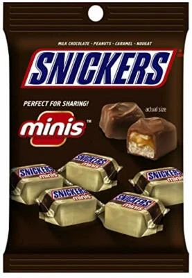 SNICKERS Minis Size Chocolate Candy Bars 4.4-Ounce Bag - Image 1 of 2