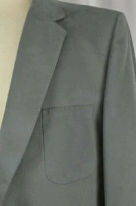 Lanvin Paris Men's Blazer Size XXL Feather Suede Two Button Sport Coat Career - Picture 1 of 9