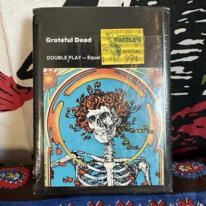 VTG SEALED NOS Grateful Dead Skull and Roses 8-Track Tape Psych Rock Bertha - Picture 1 of 6