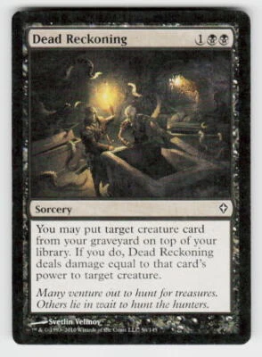 Worldwake #56 Dead Reckoning Non-Foil - Image 1 of 2