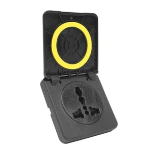 Weatherproof Power Point Outlet Socket Waterproof RV Electrical Socket 10A 250V - Picture 1 of 7