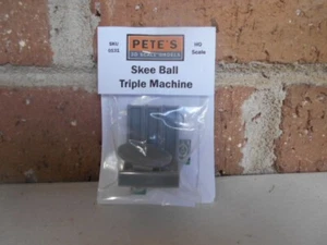 Kit de máquina de bolas Pete's escala 3d HO triple Skee #131 - Imagen 1 de 6