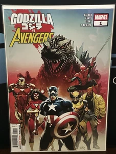 Godzilla vs. Avengers #1-CVR principal - Imagen 1 de 6