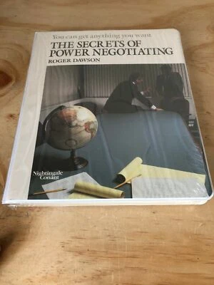 The Secrets Of Power Negotiating Roger Dawson Nightingale Conant Cassette - Image 1 of 3