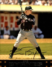 2007 Topps Red Backs Arizona Diamondbacks Baseball Card #188 Eric Byrnes