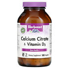 Bluebonnet Nutrition Calcium Citrate Plus Vitamin D3 180 Caplets Egg-Free, Fish