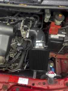 BLACK Air Intake Kit and Filter For 2006-2008 HONDA JAZZ FIT 1.5 1.5L All Models - Picture 1 of 1