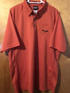 Harley Davidson Skull Logo Polo Größe Lg EUC - Bild 1 von 5