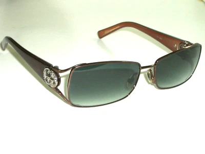 GUCCI ITALY GG 2812 54[]16-125 LENTES TONO GRIS AZULADO ELEGANTES GAFAS DE SOL con FUNDA Foto 1 de 4