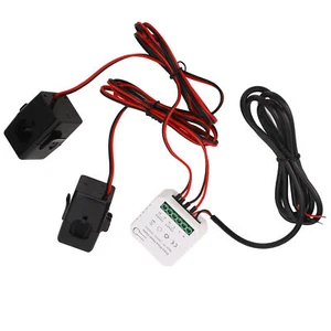 WIFI Smart Energy Meter Home WiFi Electricity Meter W/ 2x 120A Clamp Current Tra - Picture 1 of 24