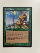 MTG ALLIANCES ELVISH RANGER NM MAGIC THE GATHERING COMMON CREATURE GREEN ENG