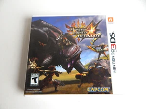 Monster Hunter 4 Ultimate Juego Completo! Nintendo 3DS Auténtica - Imagen 1 de 2
