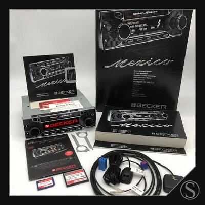Becker Mexico BE7948 Radio Navigationssystem Retro für Mercedes 300SL Pagode 911 - Bild 1 von 2