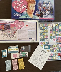 VTG 1990 I Love Lucy board game Talicor Complete Fun Collectible EUC adult Toy - Picture 1 of 11