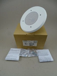 Wheelock Inc Redondo Rejilla Blanco Fuego Alarma Altavoz 25 & 70.7Vrms , 103145 - Imagen 1 de 11