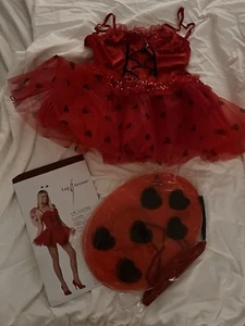 Leg Avenue Fancy Dress outfit ladybird xs - Picture 1 of 5