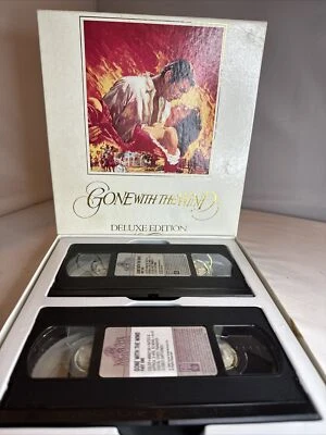 Gone With the Wind (VHS, 1990, 2-Tape Set, Deluxe Edition) - Image 1 of 4
