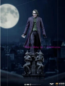 Iron Studios Joker Heath Ledger Art Scale 1/10 Batman The Dark Knight Statue - Bild 1 von 10