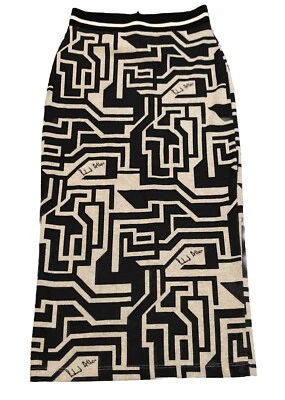 Richard Allen x H&M Jacquard Knit Stretch Midi Tube Pencil Skirt Extra Small XS - Image 1 of 4