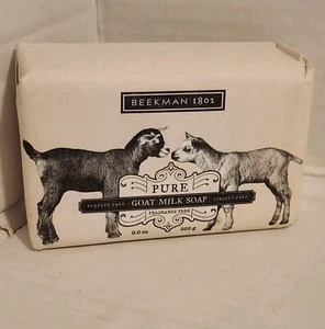 Beekman 1802 Reine Ziegenmilch Seife 9 Unzen NEU Versiegelt - Bild 1 von 2