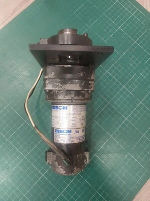 BISON 507-01-123H / 151-700-1076 / 74  IN-LBS Torque, DC Gear Motor - Image 1 of 4