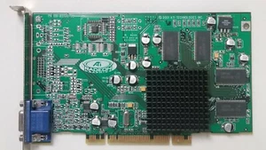ATI Radeon VE RV100 64MB VGA DVI PCI DOS RETRO GAMING TARJETA DE VIDEO DE TRABAJO #R20 - Imagen 1 de 7