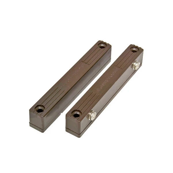 Seco-Larm SM-216Q/BR Surface-Mount Wide-Gap Magnetic Contact – Brown, 2-3/4″ - Image 1 of 1