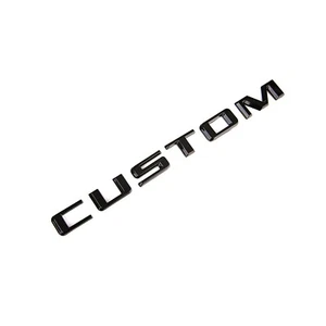 NEW 19-21 Glossy Silverado 1500 Tailgate Custom Letter Logo Emblem Badge Z71 LTZ - Picture 1 of 6