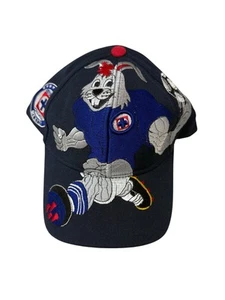 Vintage CRUZ AZUL Cemento Cruzazul Liga de MEXICO hat Strapback Big Logo Conejo - Picture 1 of 4