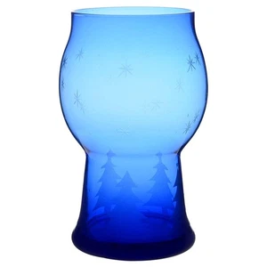 Nikko Winter Wonderland Glass Pillar Float Candleholder 2135710 - Picture 1 of 1